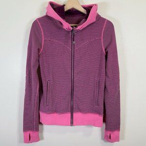 Women's Pink Striped Jacket